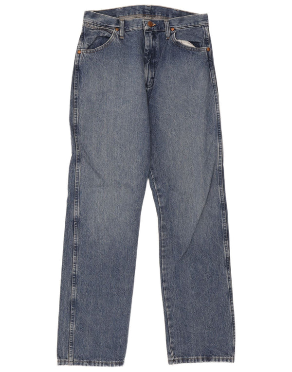 Vaqueros Wrangler Hombre Rectos W32 L32 Algodón Azul