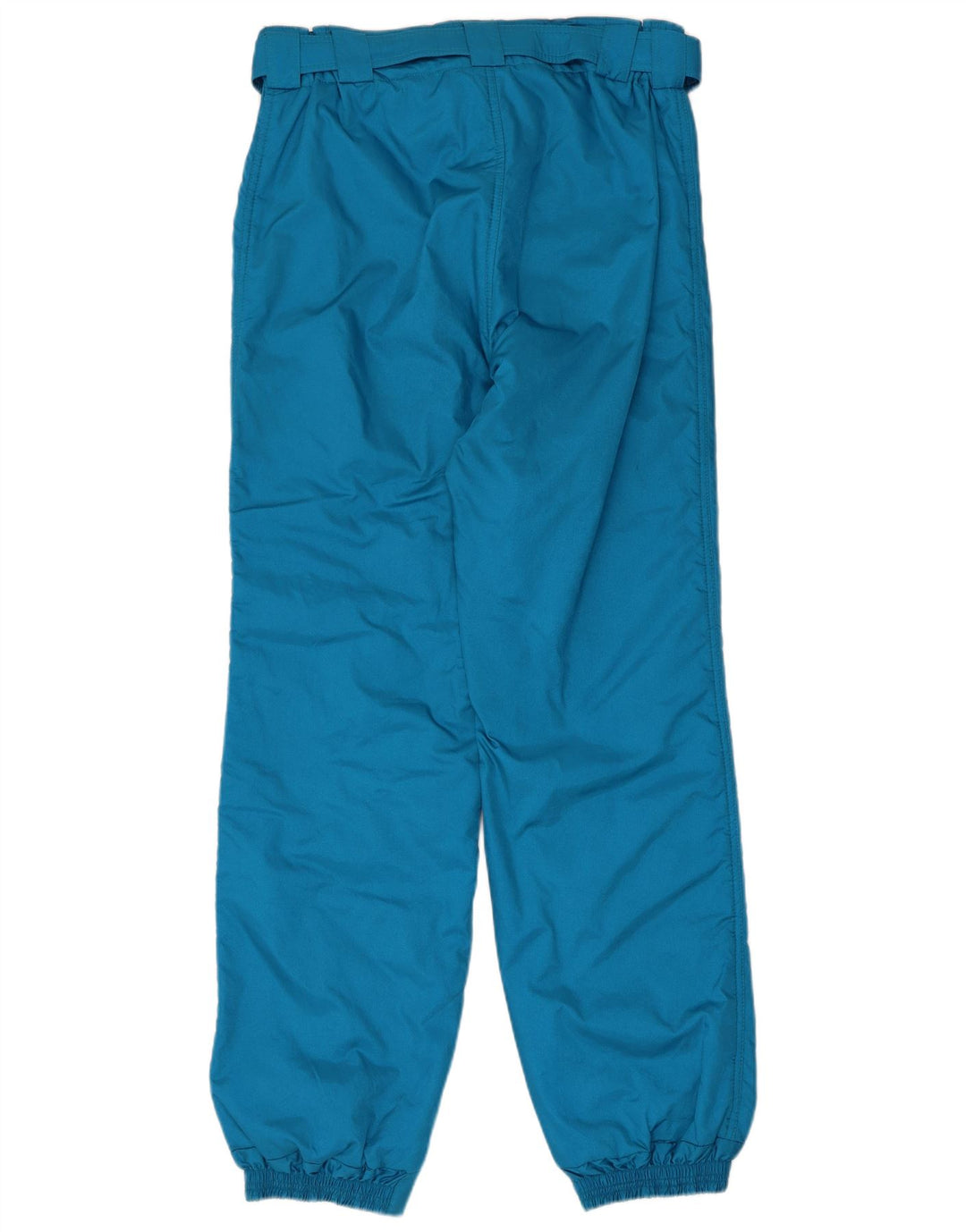 Vintage Mens Joggers Pantalones de esquí IT 52 Poliéster azul grande