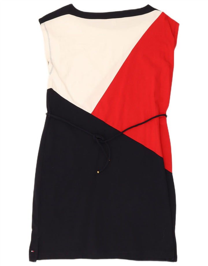 Tommy Hilfiger Vestido tubo para mujer UK 40 Mediano Bloque de color multicolor
