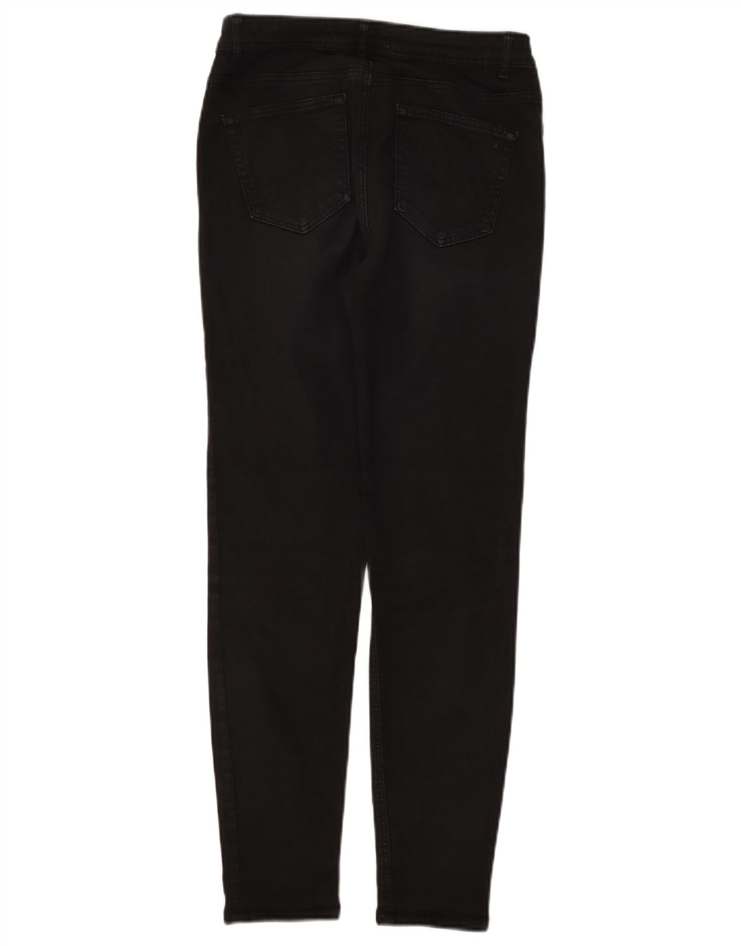 ZARA Vaqueros pitillo para mujer EU 38 Small W28 L28 Negro