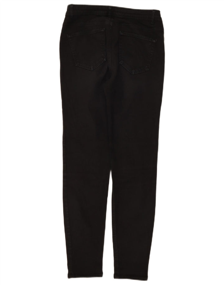 ZARA Vaqueros pitillo para mujer EU 38 Small W28 L28 Negro