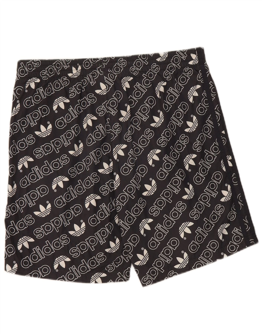Adidas Pantalones cortos deportivos con gráfico para niños 15-16 años Negro Poliéster