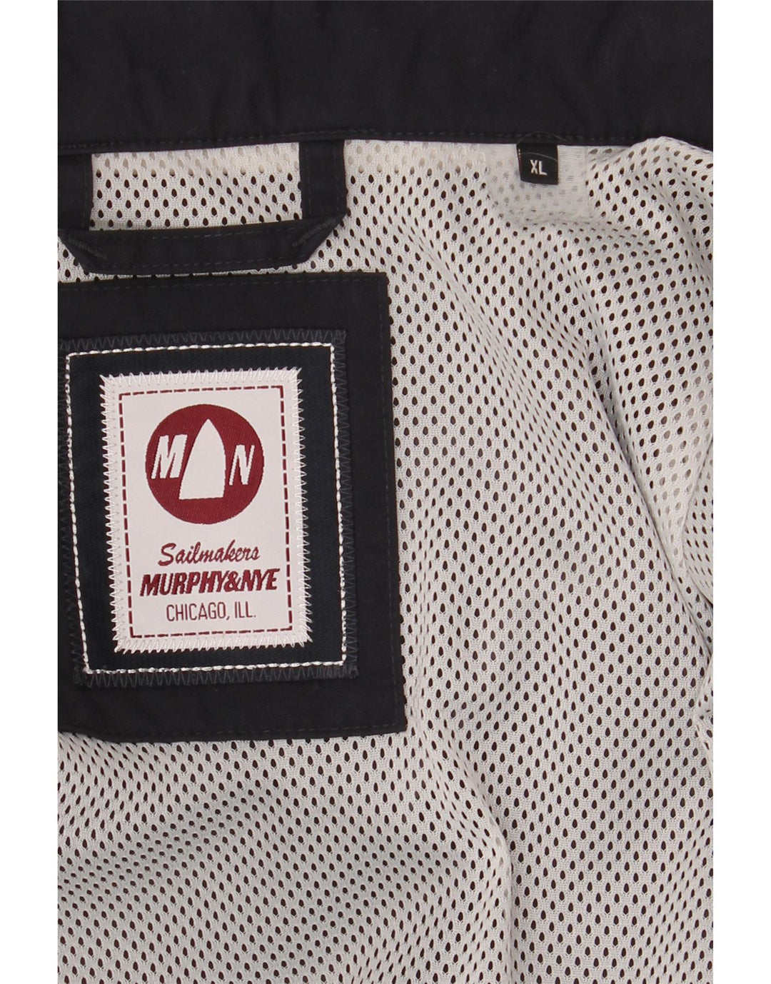 Murphy & Nye Chaqueta cortavientos para hombre Sailmakers UK 42 XL Azul marino