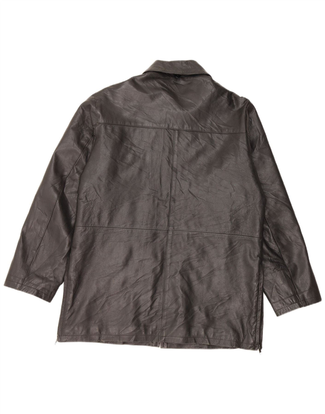 CONBIPEL Chaqueta de cuero para hombre IT 44 XS Cuero negro