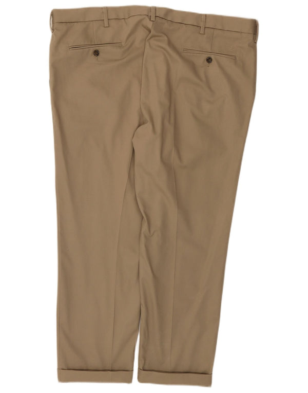 Dockers Pantalón chino de corte clásico para hombre W42 L26 Algodón beige