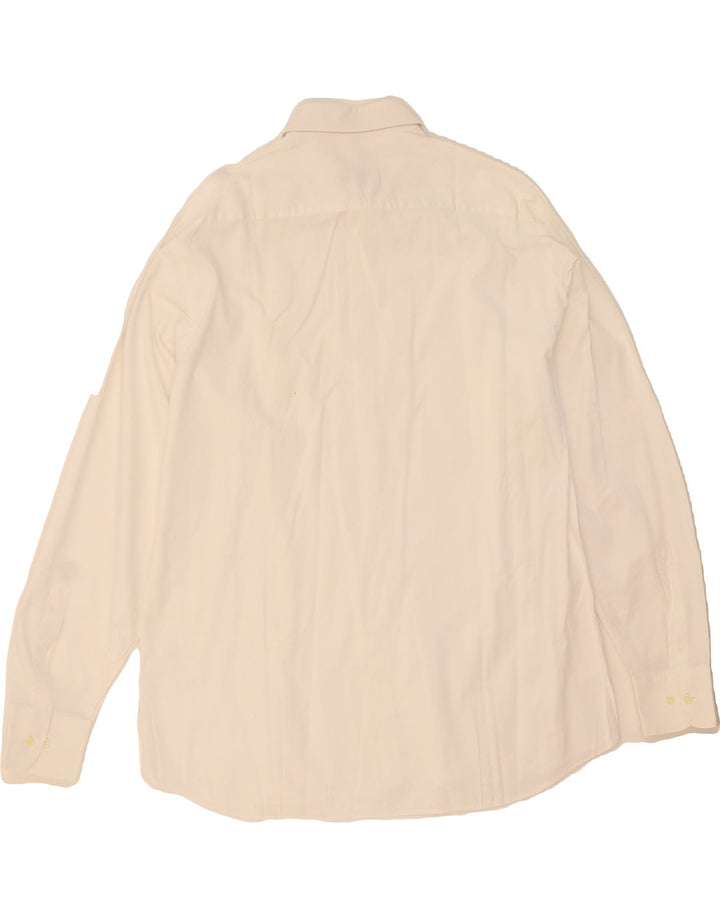 UNGARO Mens Shirt Size 16 1/2 42 Large White Vintage Ungaro and Second-Hand Ungaro from Messina Hembry 