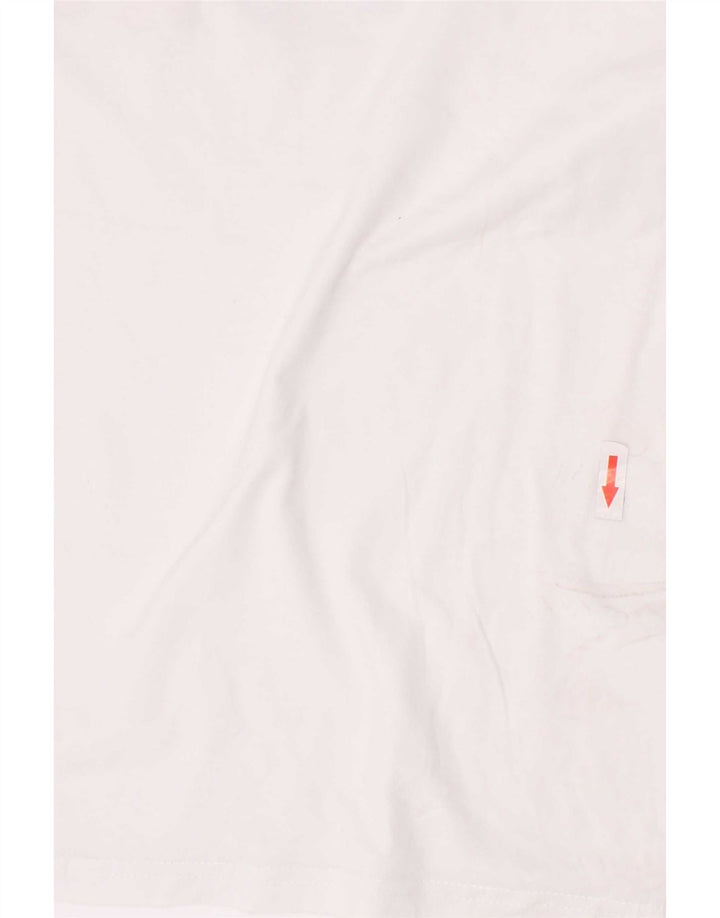 Kappa Camiseta gráfica para niños 11-12 años Blanco