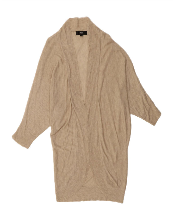 MOSSIMO Womens Longline Batwing Cardigan Sweater UK 10 Small Beige Vintage Mossimo and Second-Hand Mossimo from Messina Hembry 