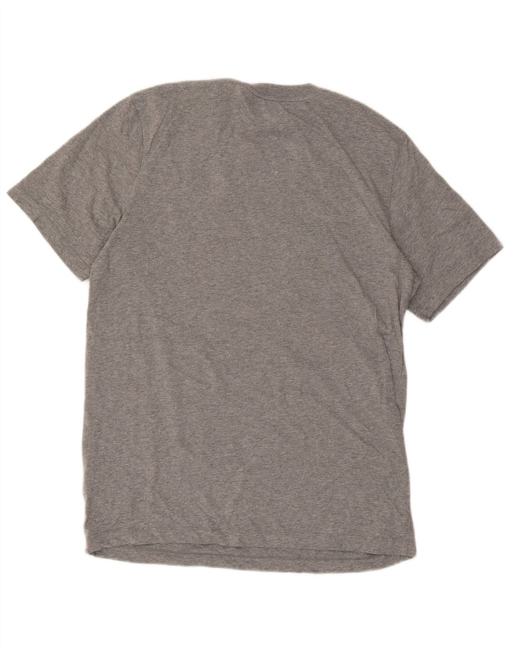 Jordan - Camiseta gráfica para hombre, parte superior de algodón gris medio
