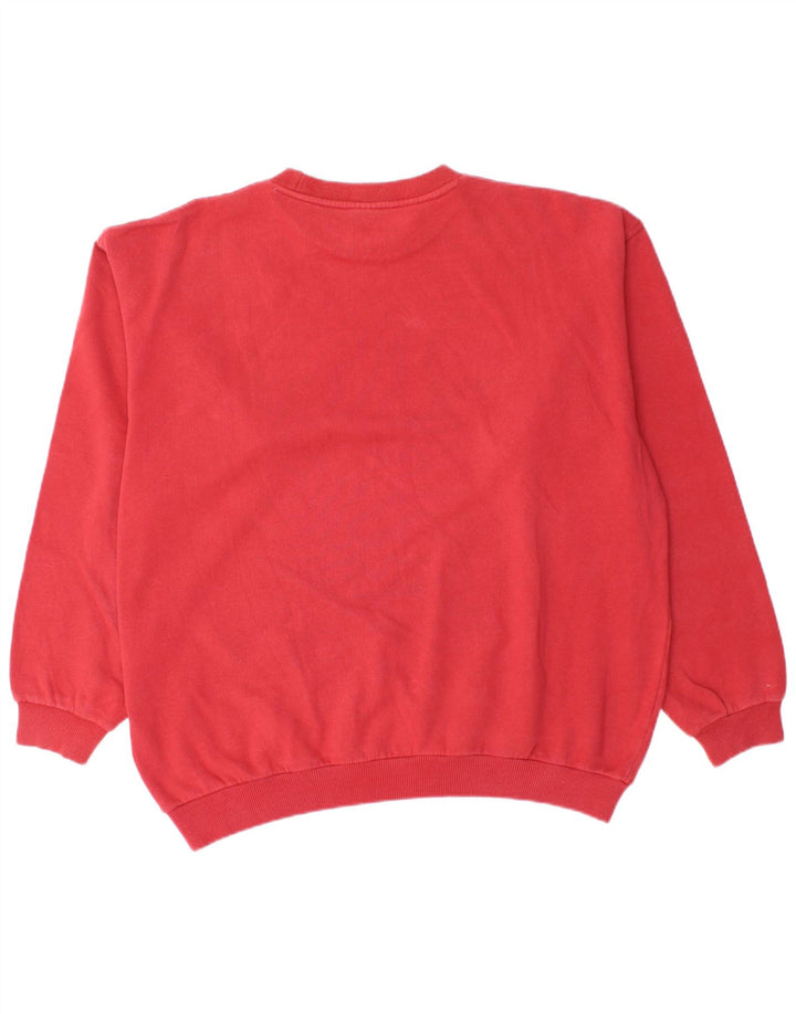 Fila Sudadera para hombre Jumper IT 52/54 Grande Algodón rojo