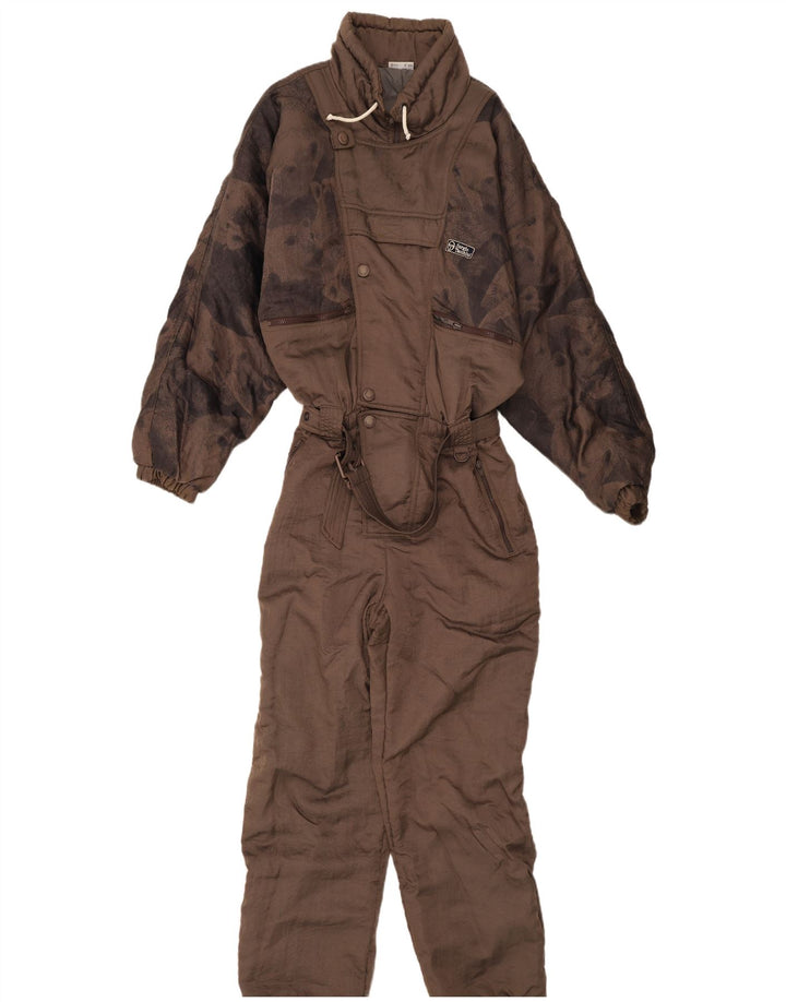 Mono de esquí para hombre Sergio Tacchini IT 50 Marrón medio Estampado animal