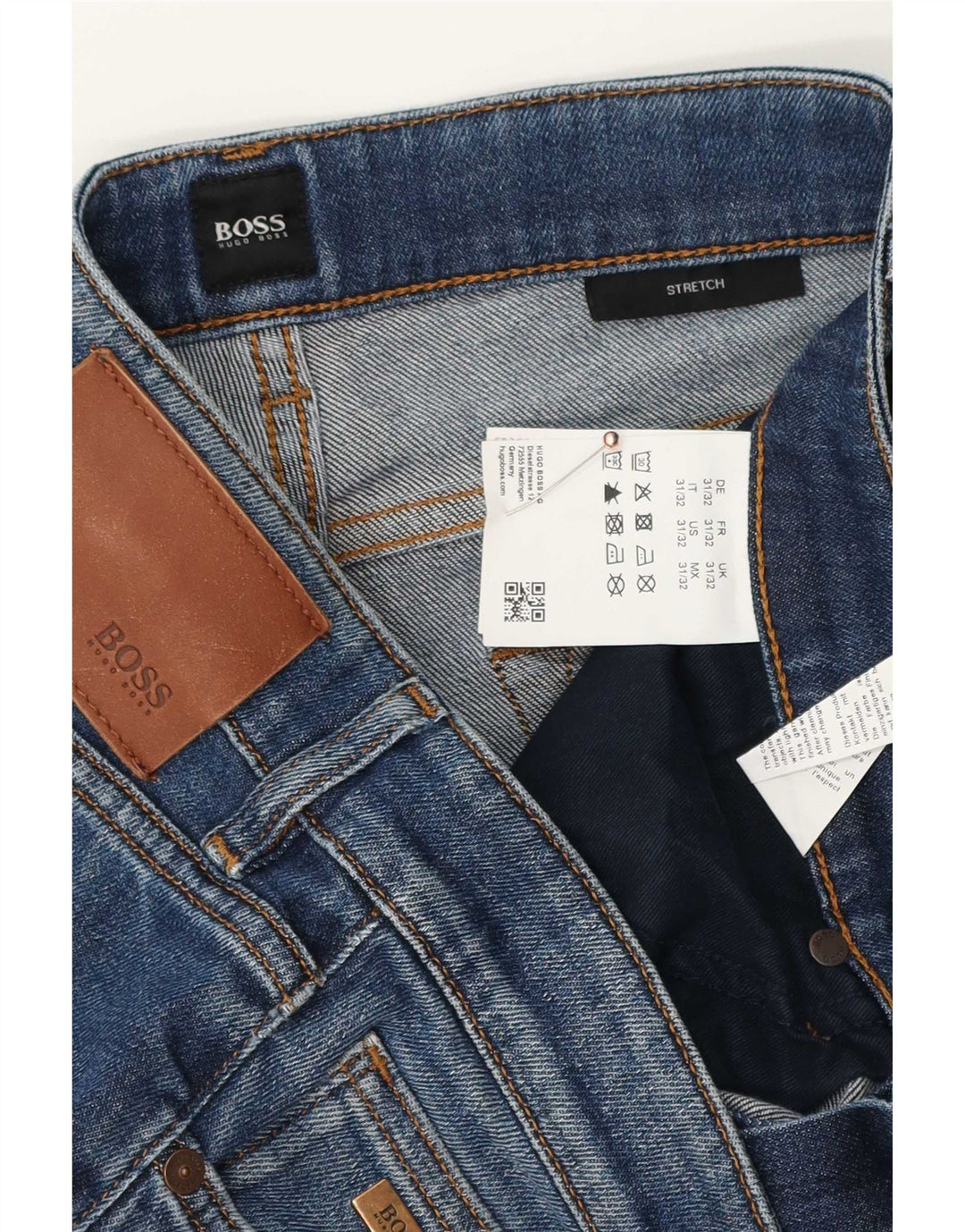 Vaqueros Hugo Boss Hombre Slim W31 L32 Algodón Azul
