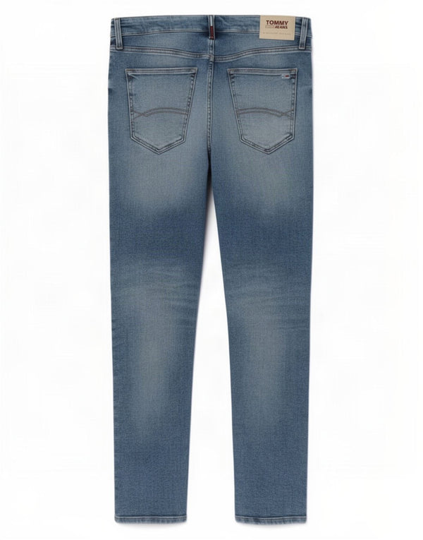 Tommy Hilfiger Vaqueros pitillo para hombre W36 L31 Algodón azul