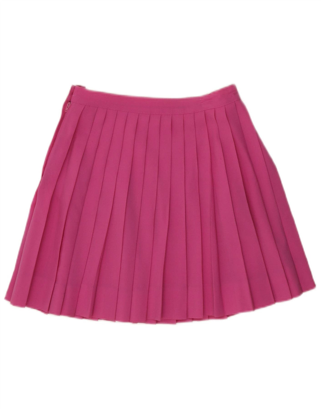 Stefanel Minifalda plisada para mujer IT 42 Medium W25 Lana rosa
