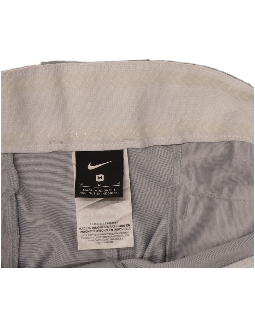 Nike Mujer Capri Chándal Pantalones Joggers UK 12 Medio Gris Poliéster