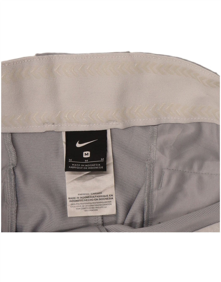 Nike Mujer Capri Chándal Pantalones Joggers UK 12 Medio Gris Poliéster