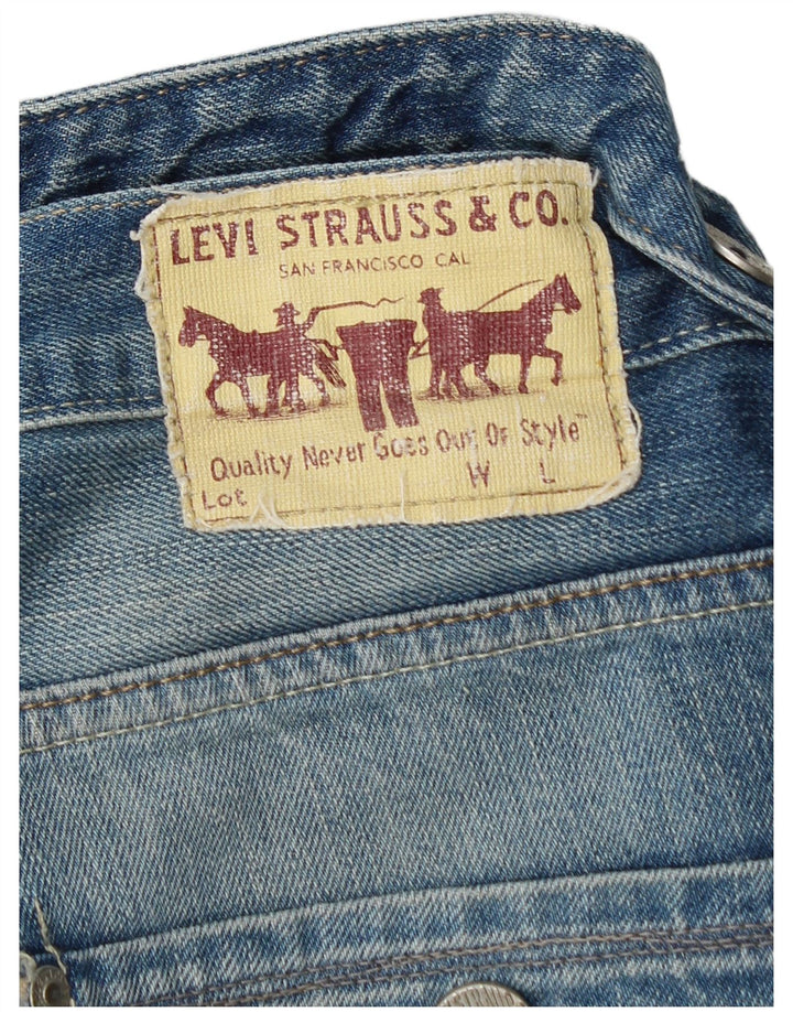LEVI'S Mujer 504 Vaqueros Bootcut W32 L32 Azul