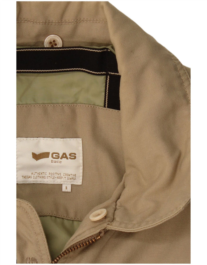 GAS Chaqueta Bomber para Hombre UK 40 Large Beige
