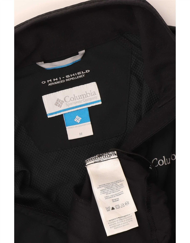 Columbia Chaqueta impermeable Omni-Shield para mujer UK 40 Mediano Poliéster negro