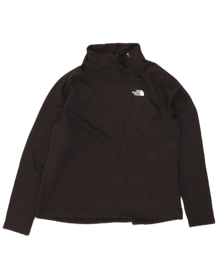 The North Face - Chándal con cremallera y cuello para mujer, talla 40, XL, color negro