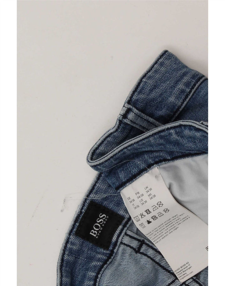 Vaqueros Hugo Boss Hombre Slim W34 L36 Algodón Azul