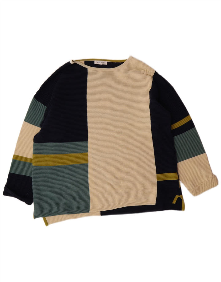 WHITE STUFF Jersey con Cuello Barco para Mujer UK 40 XL Multicolor