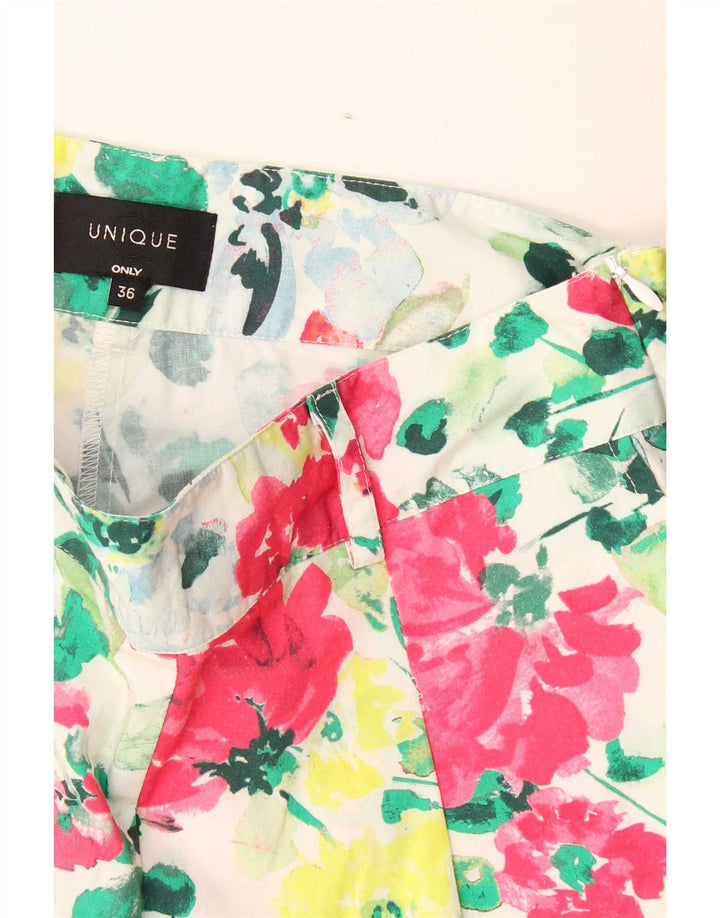 Only Pantalones cortos casuales para mujer EU 36 Small W28 Multicolor Floral