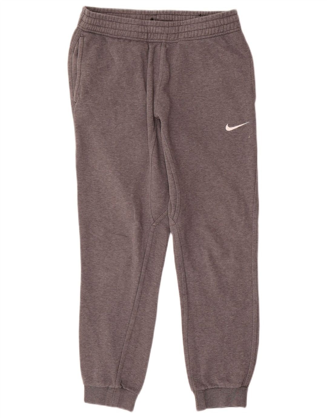 NIKE Mujer Chándal Pantalones Joggers UK 10 Small Gris Algodón
