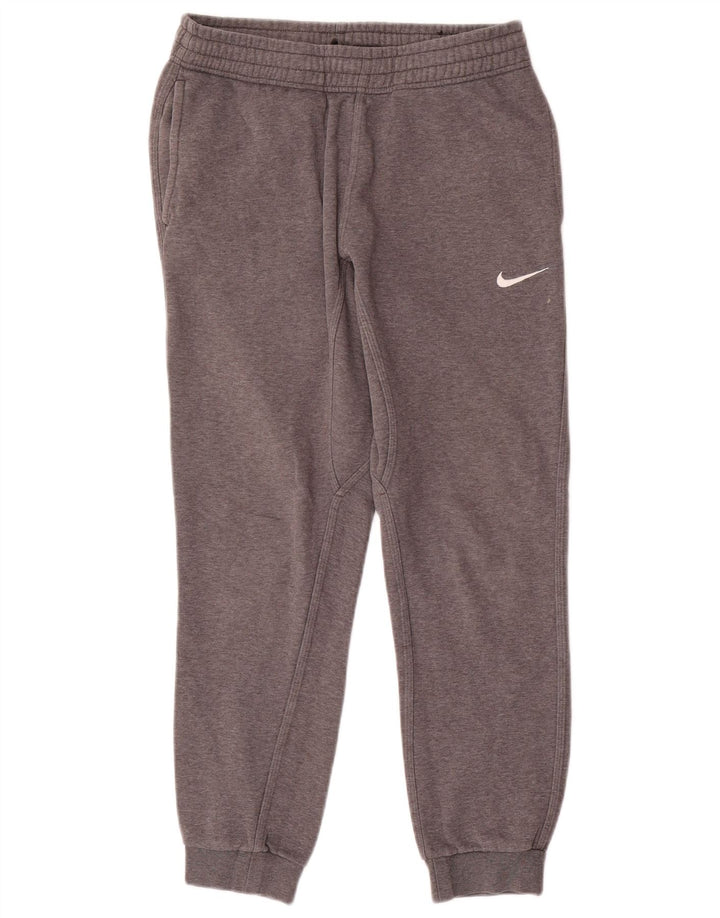 NIKE Mujer Chándal Pantalones Joggers UK 10 Small Gris Algodón