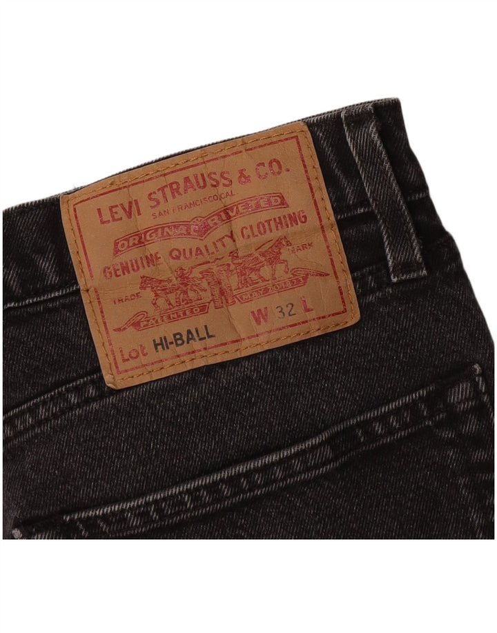 Levi's Vaqueros rectos Hi-Ball para hombre W32 L26 Negro