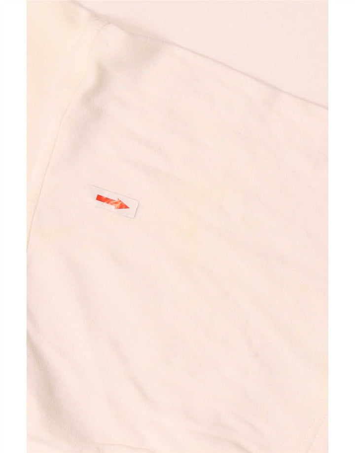 Byblos Camiseta gráfica para hombre Top Medium White Cotton