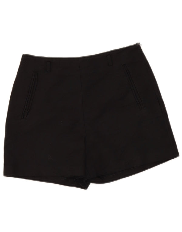 Zara Mujer Shorts Casuales XS W24 Negro