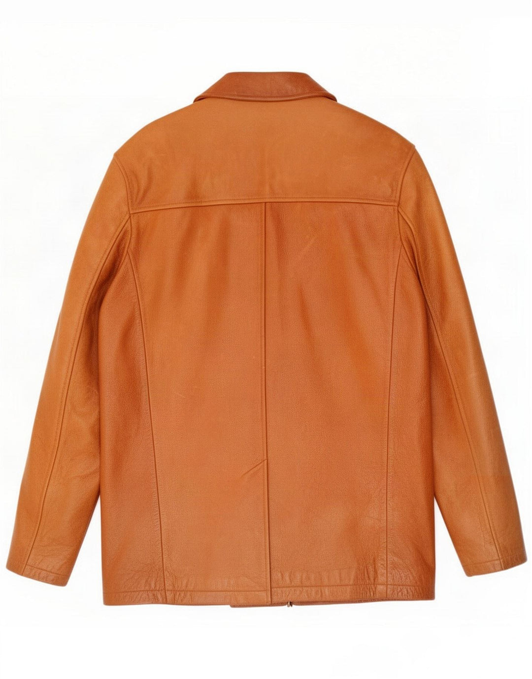 Chaqueta de cuero vintage para hombre EU 48 Marrón medio clásico