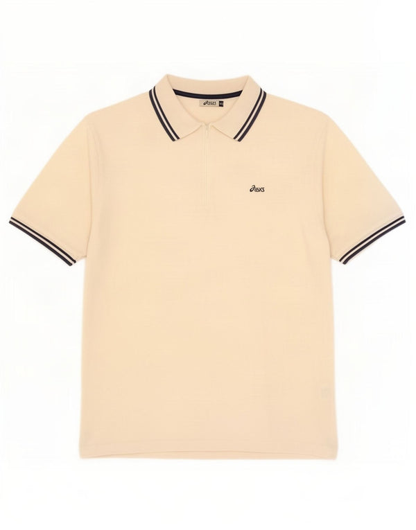 Polo Asics Hombre 2XL Algodón Beige