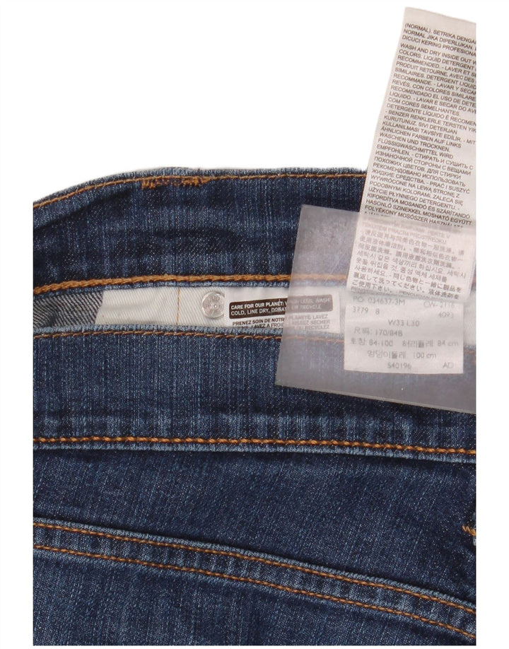 Vaqueros Levi's Hombre Rectos W33 L30 Algodón Azul