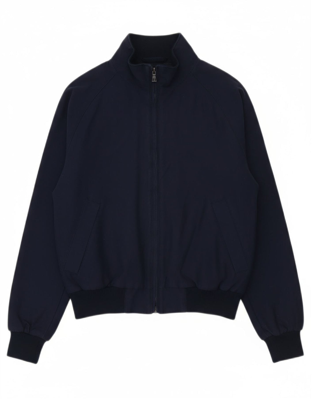 HENRI LLOYD Mens Bomber Jacket UK 36 Small Navy Blue Cotton
