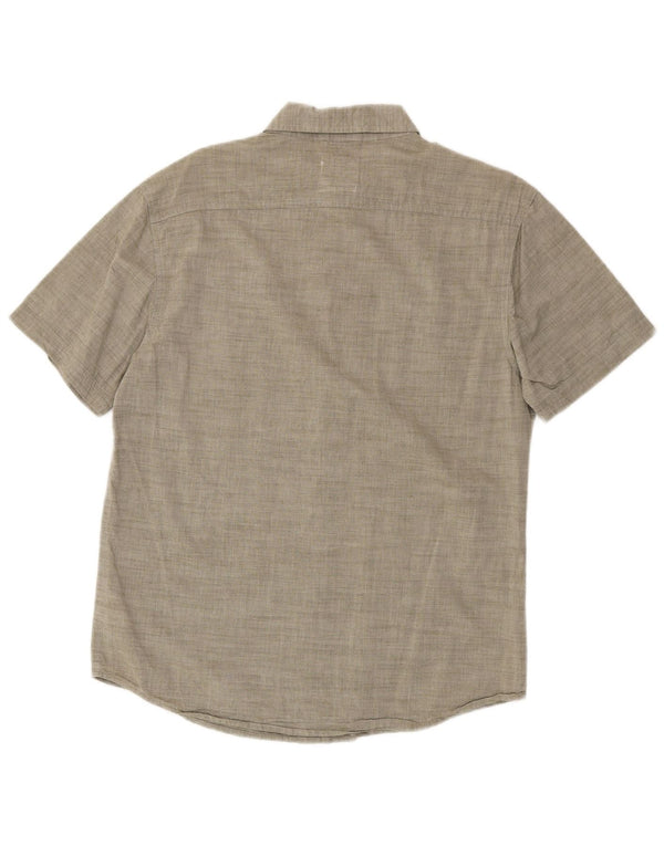 Camisa Levi's Hombre Manga Corta Algodón Gris Medio