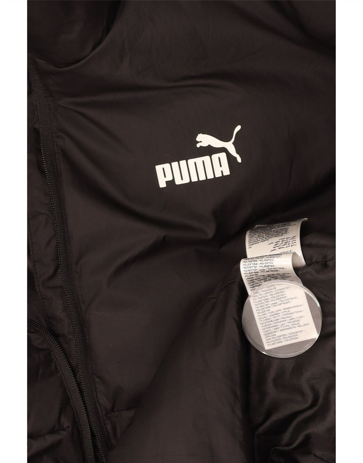 PUMA Chaqueta acolchada para hombre UK 42 XL Poliéster negro