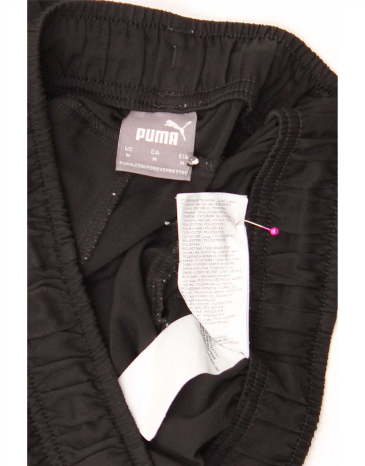 Pantalones cortos deportivos Puma para hombre poliéster negro mediano