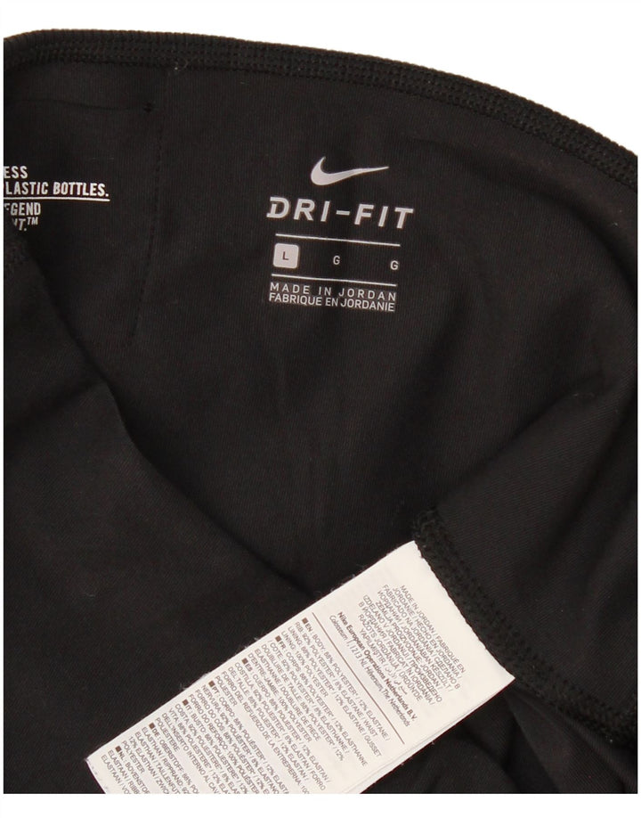 Nike Leggings Dri Fit para mujer UK 44 Grande Poliéster negro