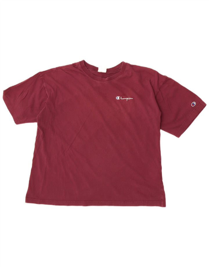 Champion Camiseta para hombre Top Medium Borgoña