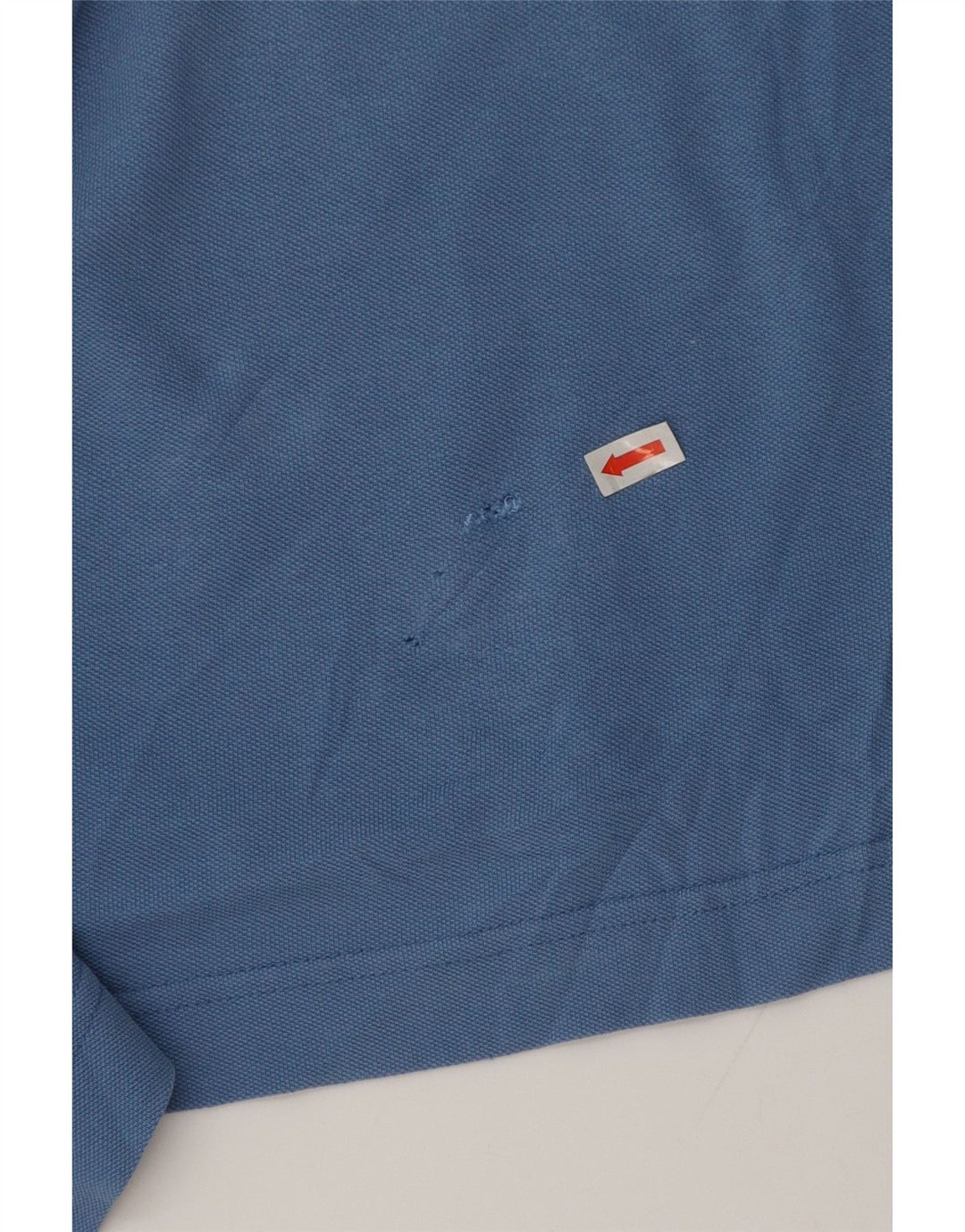 Polo Kappa Hombre Algodón Azul Medio