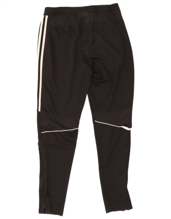 Adidas Mens Climalite Chándal Pantalones Pequeños Negro Poliéster