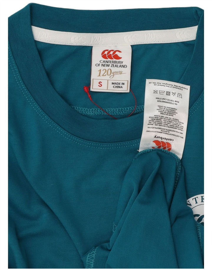 CANTERBURY Camiseta Hombre Top Small Azul Algodón
