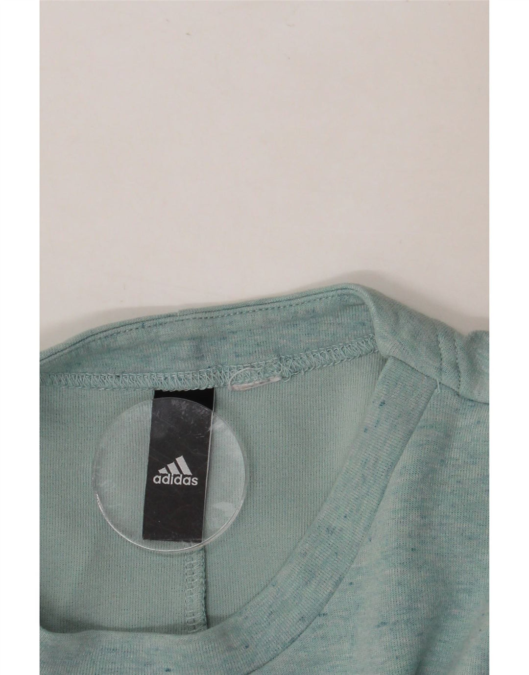 ADIDAS Sudadera extragrande para mujer, jersey, Reino Unido 14, medio verde moteado