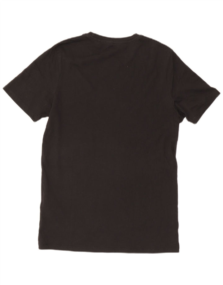 Jack & Jones - Camiseta gráfica para hombre, talla grande, color negro