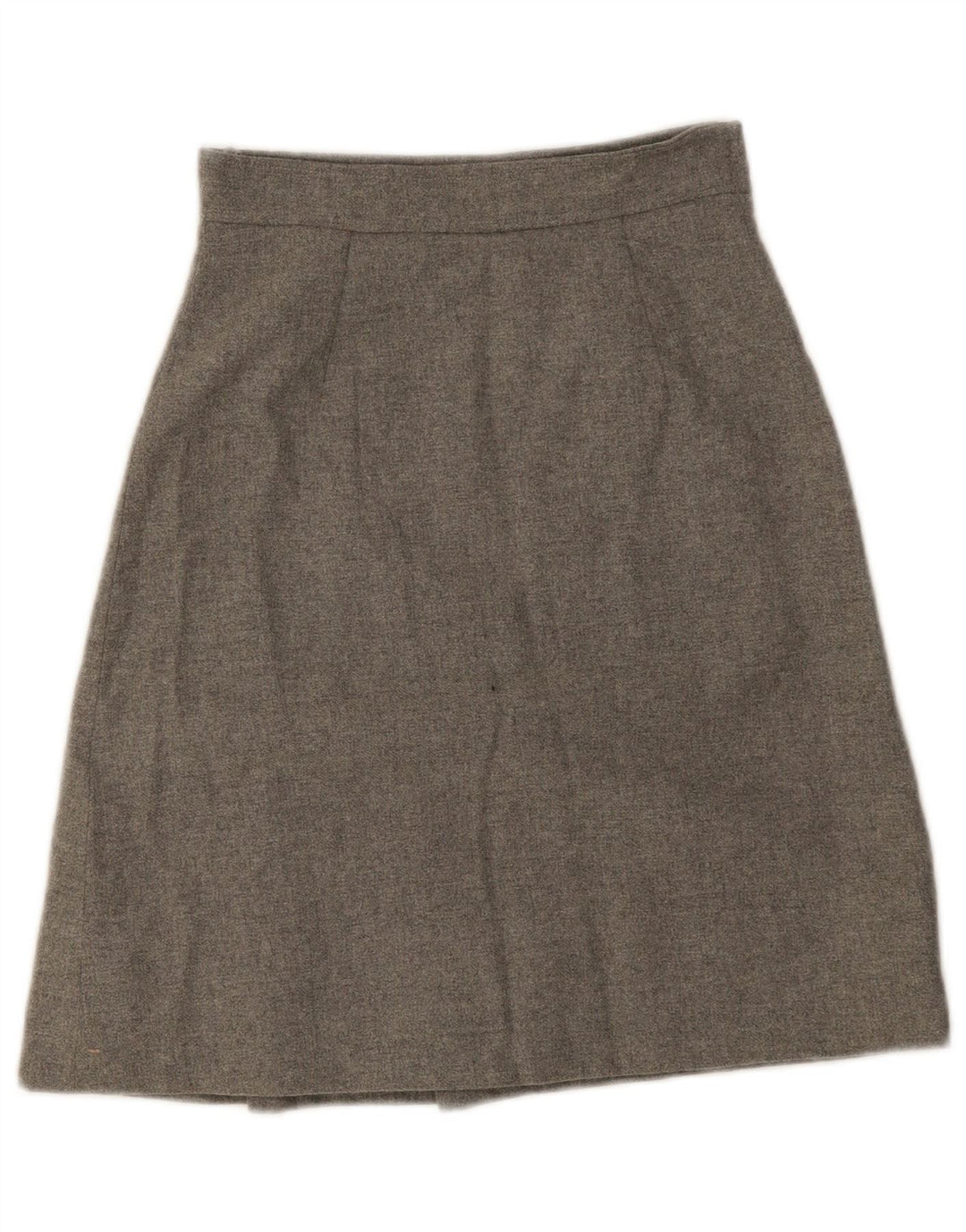 Vintage Mujer A-Line Falda W24 XS Gris