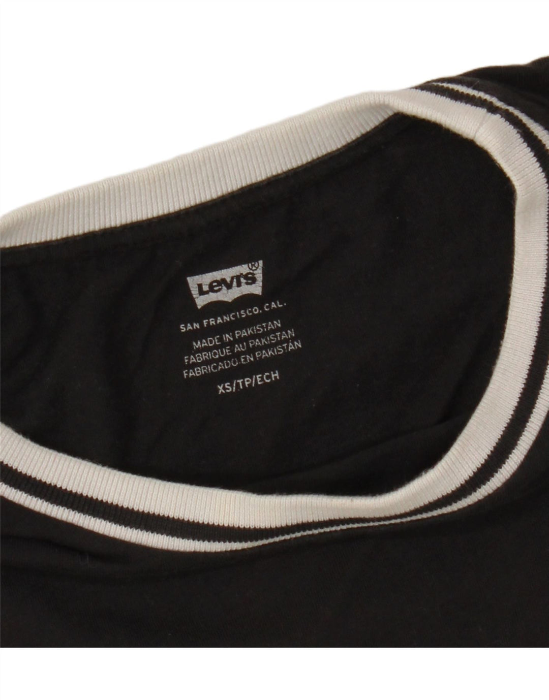 LEVI'S Camiseta para mujer Top UK 6 XS Black