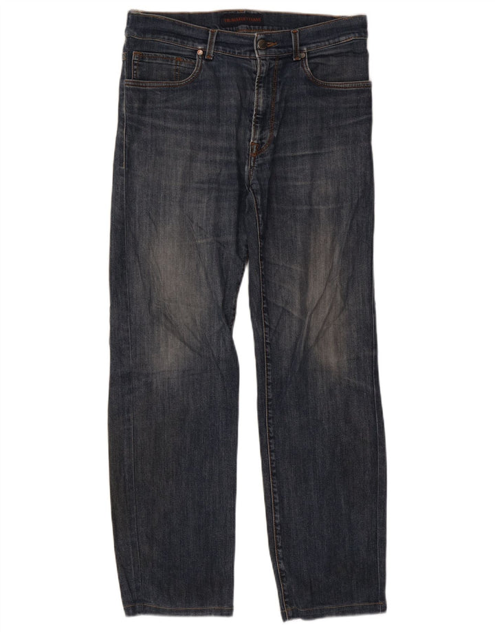 Vaqueros Trussardi Hombre Rectos W32 L28 Azul