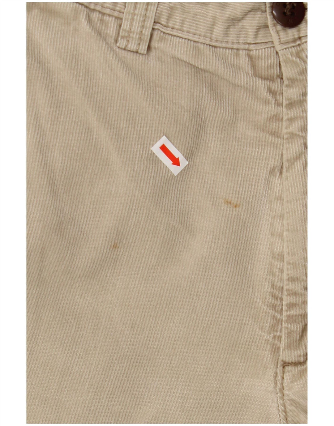 DOCKERS Pantalón recto de pana para hombre W30 L32 Beige